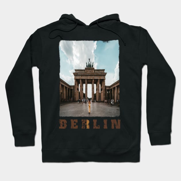 berlin victory column Hoodie by teehood